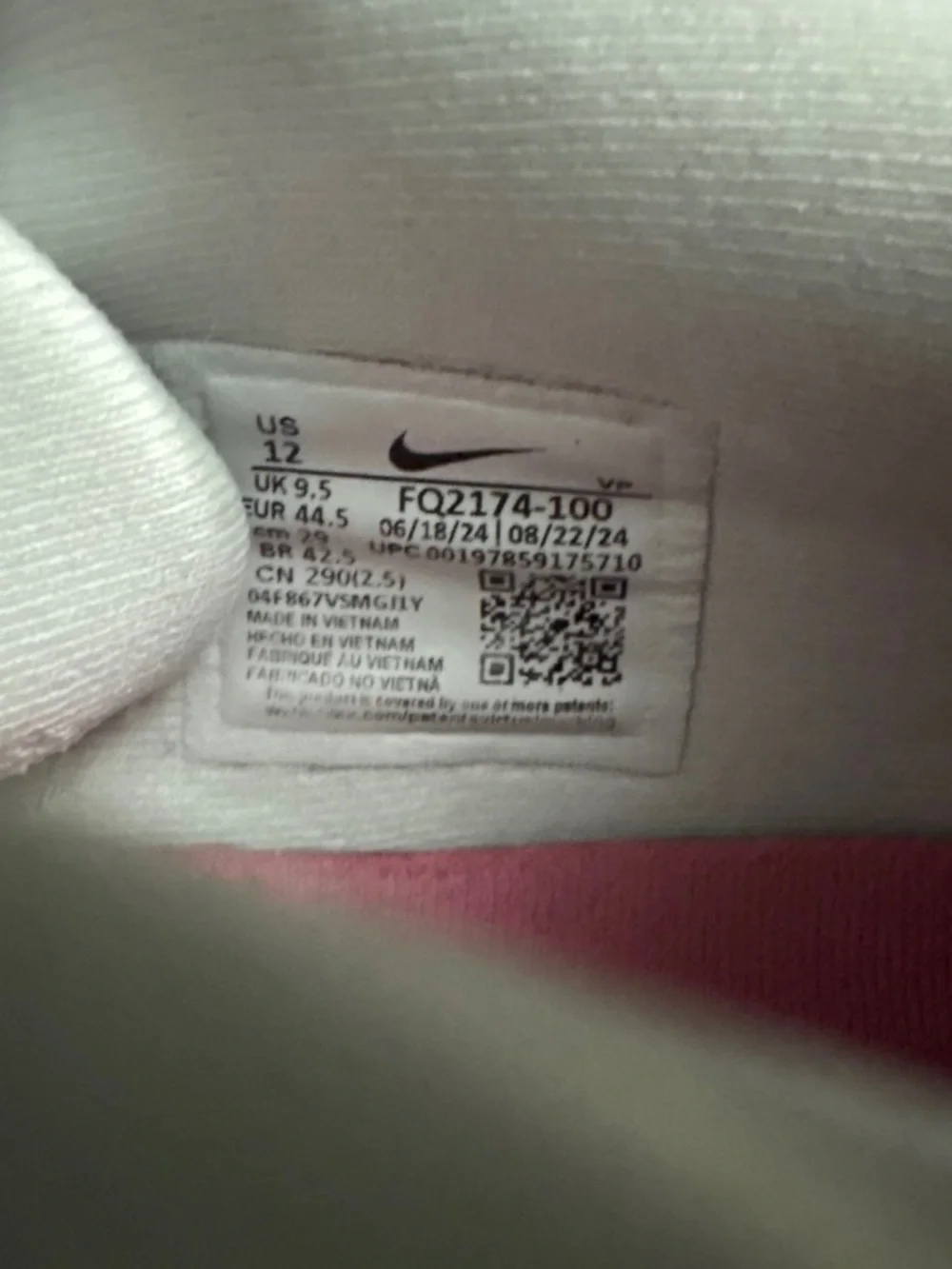 Nike worn one